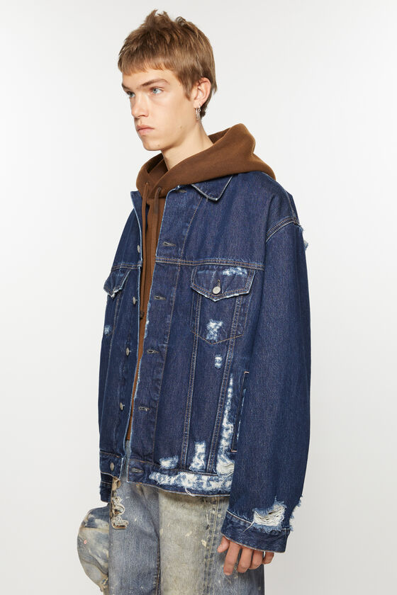 (image for) Intimate Distressed denim jacket - Relaxed fit